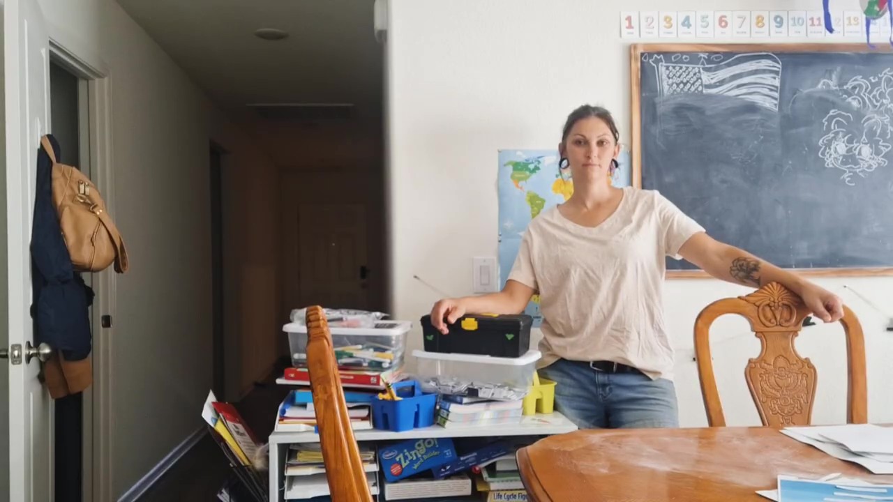 How I Reset Our Homeschool Space (A Realistic Declutter & Organization That Actually Works)